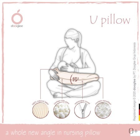 Dooglee U pillow Nursing pillow / Doogle / Bantal Menyusui