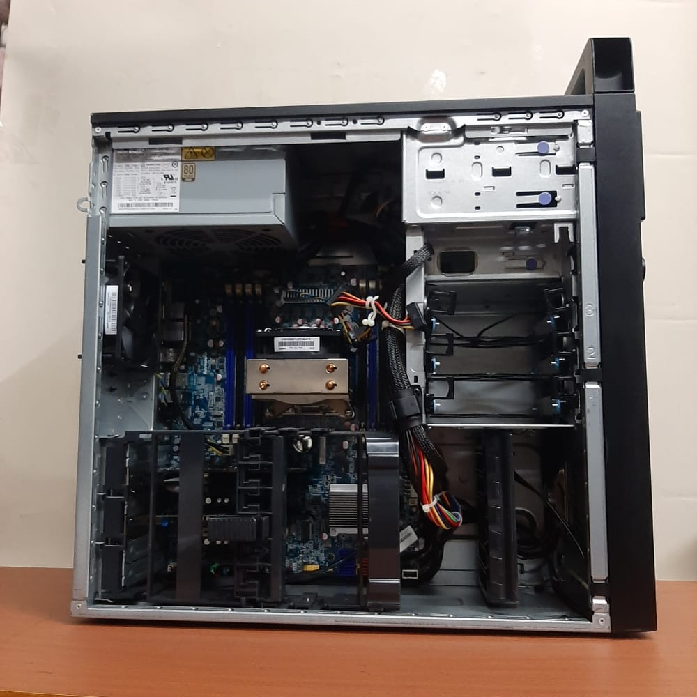 PC CPU KOMPUTER SERVER TOWER thinkstation S30/xeon E5-2620 -3.60ghz/16gb/1TB/dvd rw/vga NVIDIA FOR SERVER KANTOR/SEKOLAHAN/TOKO/SERVER PULSA