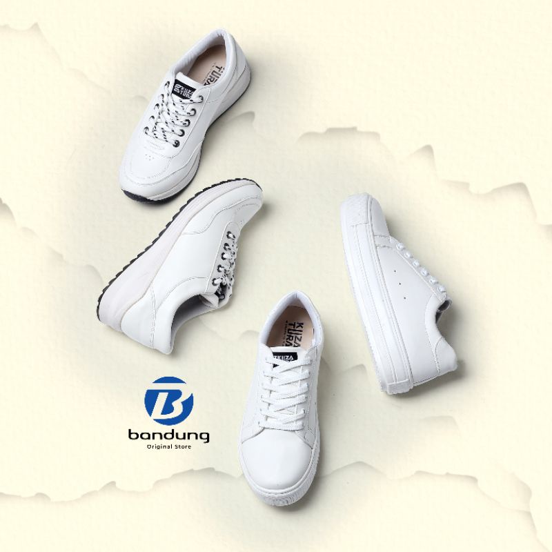 New Sepatu Casual Sneakers Wanita Putih Terbaru | Sepatu Sport Mills Kasual Stylish Original