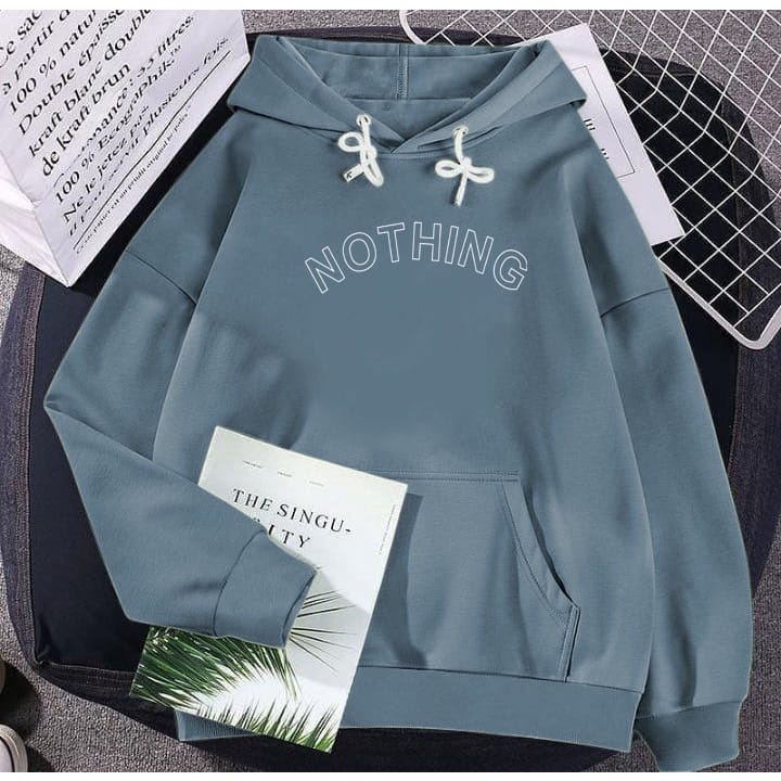 Nothing Sweater Hoodie Atasan Terbaru Korean Style