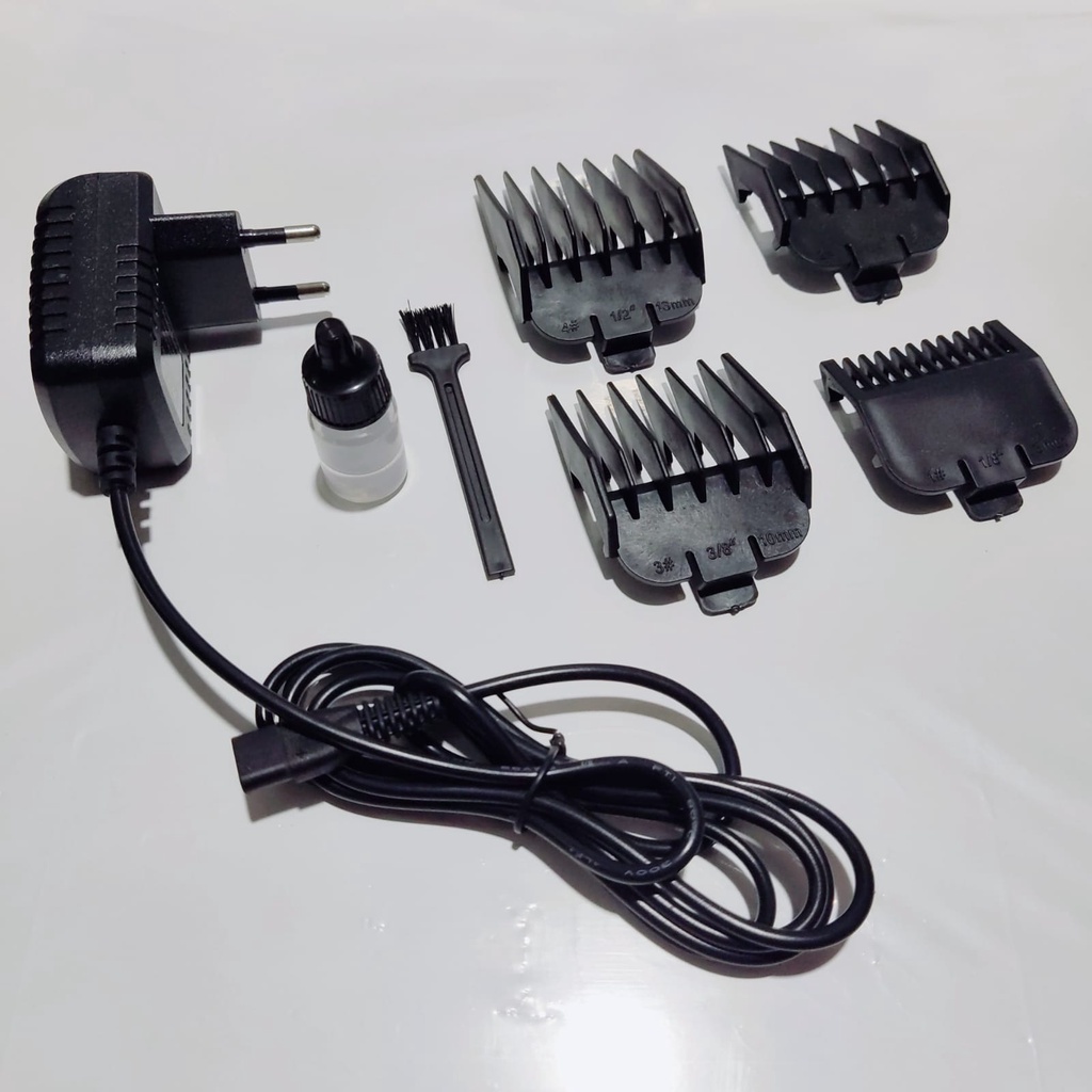 Alat Cukur Rambut Kemei KM-227 Hair Clipper LCD