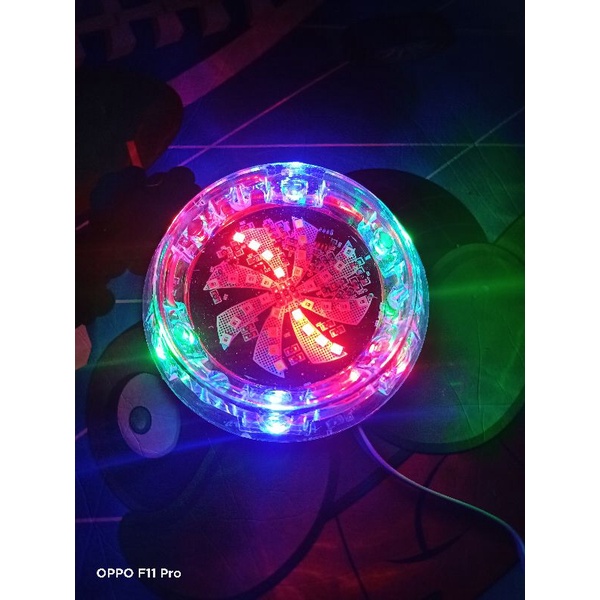 KEREENN Lampu LED Variasi Putar-Kedip Motor