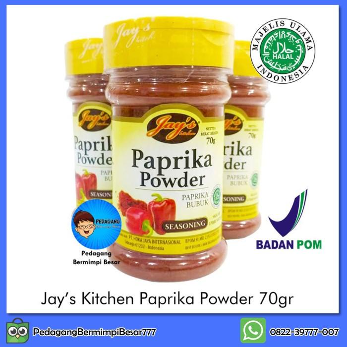 

Jay's Kitchen Paprika Powder 70gr | Paprika Bubuk | Bubuk Paprika Best Seller