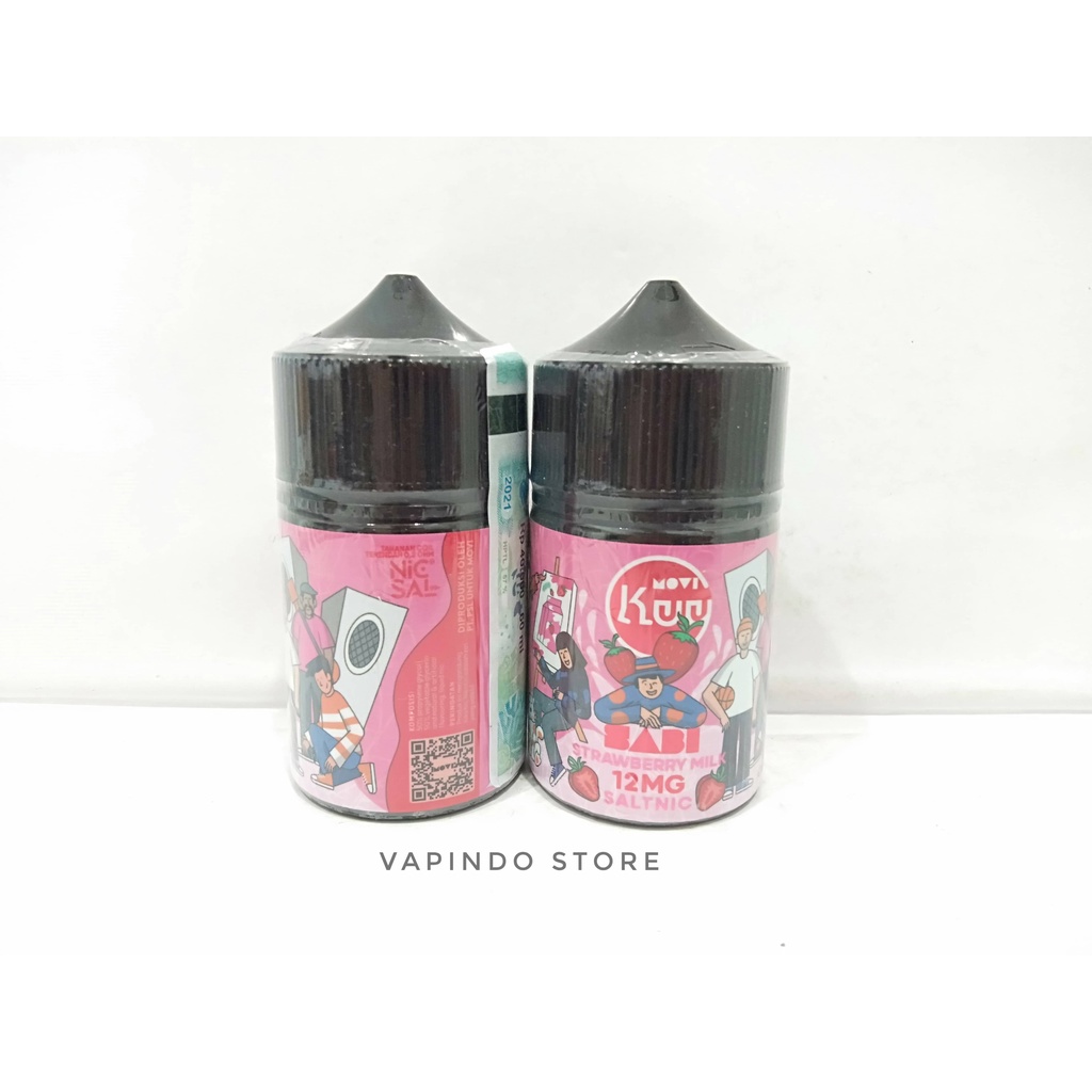 NIC 12MG KUY SABI STRAWBERRY MILK SALT SALTNIC BY MOVI