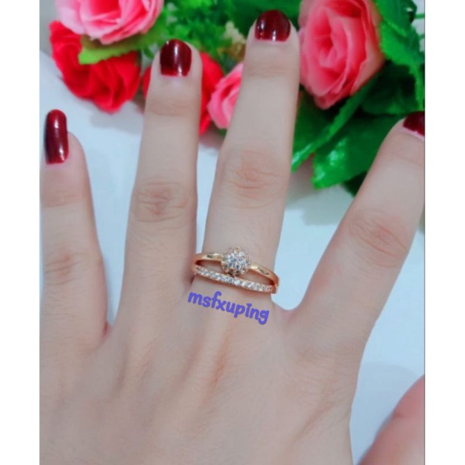 Cincin xuping perhiasan xuping aksesoris fashion P04