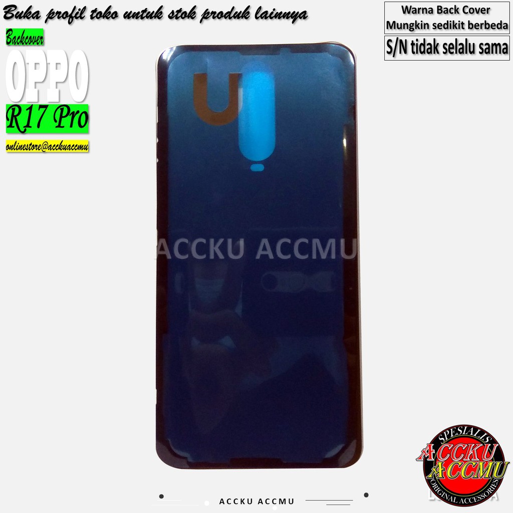 BACK COVER OPPO R17 PRO TUTUP BELAKANG R17 PRO