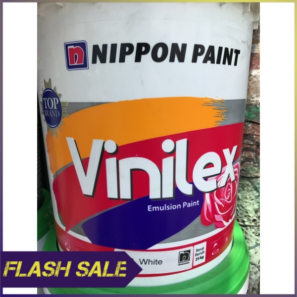 cat tembok vinilex white  pail