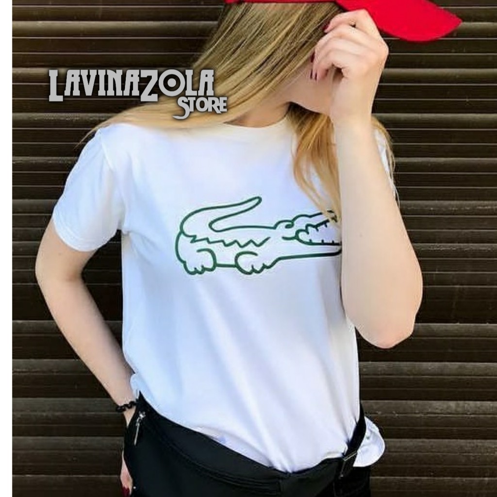 Tshirt baju lacoste real pict putih casuals persib bandung jakartans betawi persija firm the jak