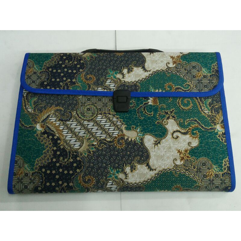 

Map Plastik Expanding File Batik Kain
