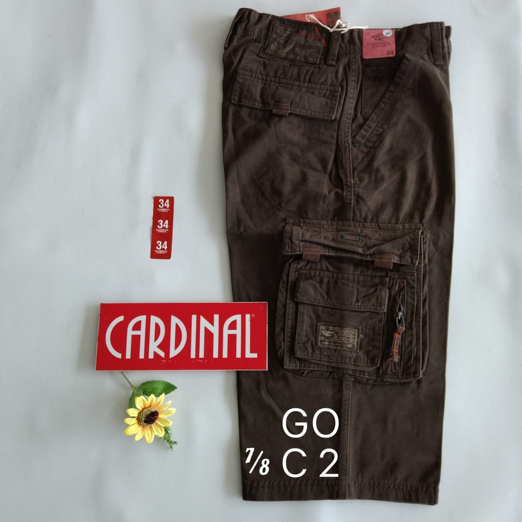 gof 34-KPL CARDINAL KEMPOL CASUAL Celana Pendek Cowok Celana Kempol Fashion Pria Brand Kekinian