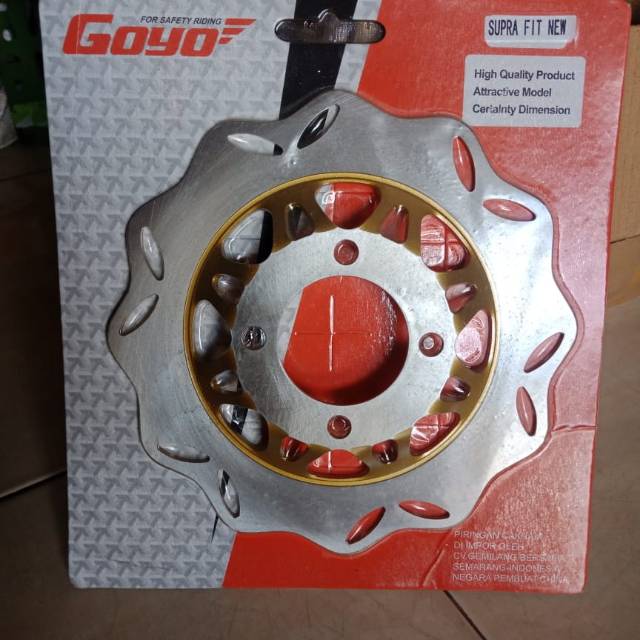 PIRING CAKRAM RACING DEPAN SUPRA X 125 NEW -  FIT NEW  / PIRINGAN CAKRAM  / DISC PLATE  KHARISMA SUP