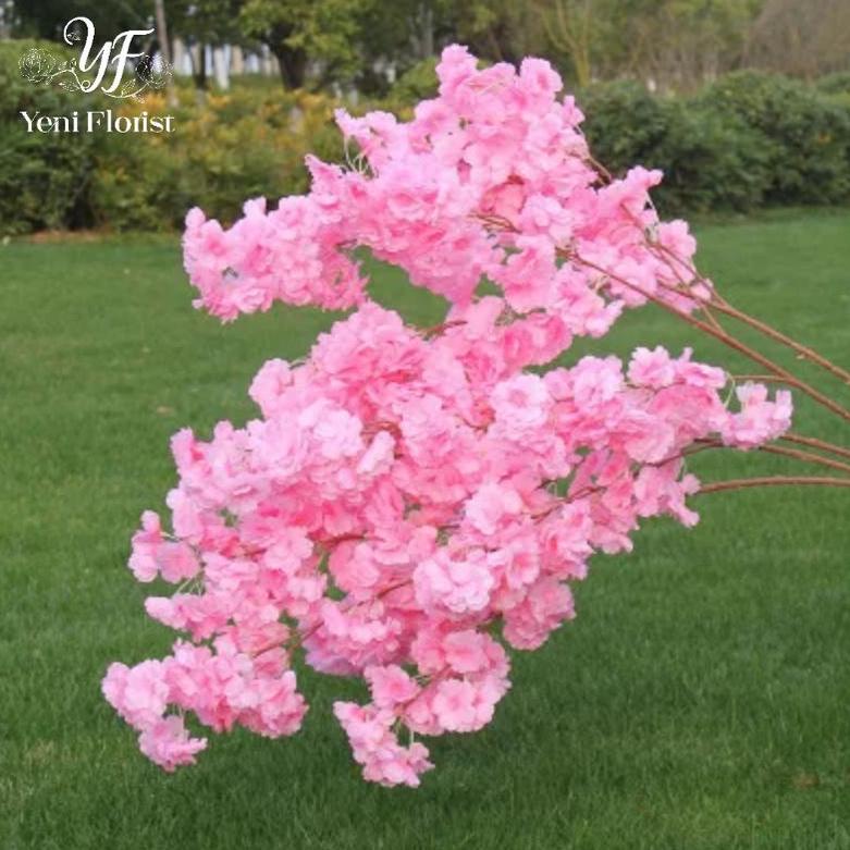 [KODE PRODUK D668O9270] bunga sakura / Cherry blossom hiasan dekorasi /bunga artificial artifisial /