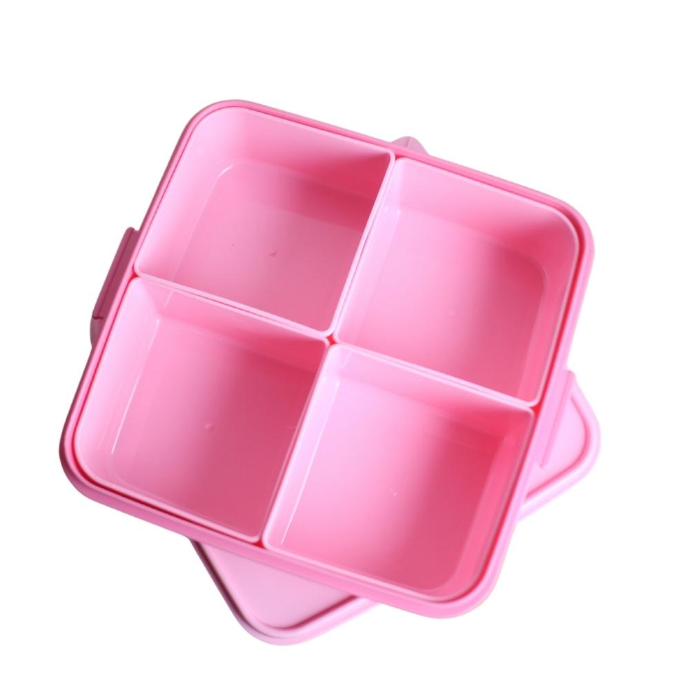 DM - Rantang Susun 3 / Tempat Bekal Piknik RPS 160-3 Pi - PINK