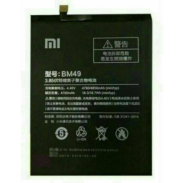 ORIGINAL 100 % Battery Xiaomi BM39 Mi6 Mi 6