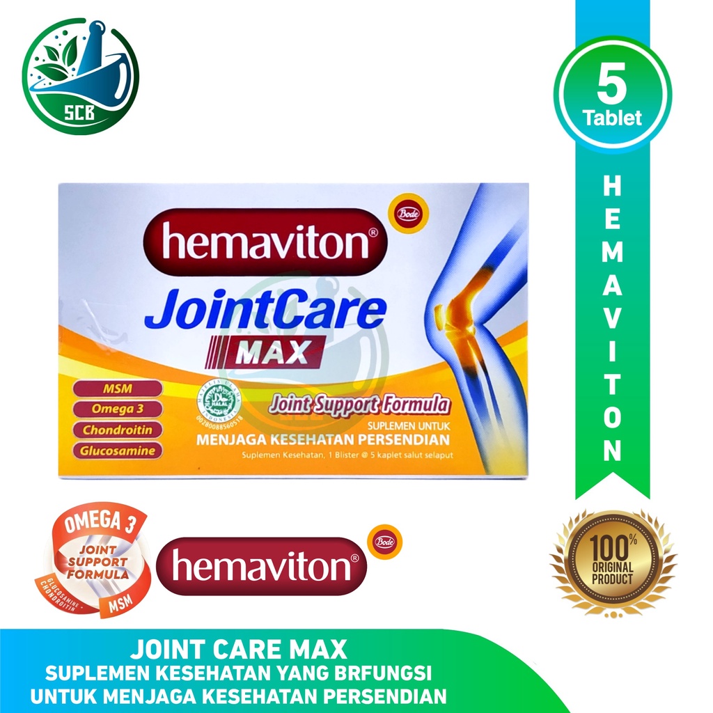 Hemaviton JointCare Max 5 Kaplet - Sendi & Tulang Rawan