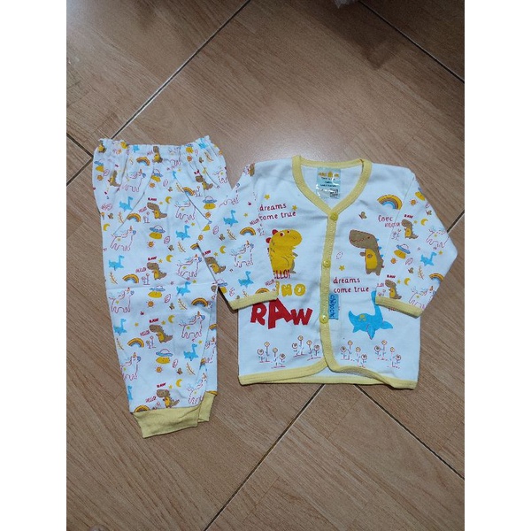 Stelan Baju Bayi panjang Newborn Chiko Cik SNI