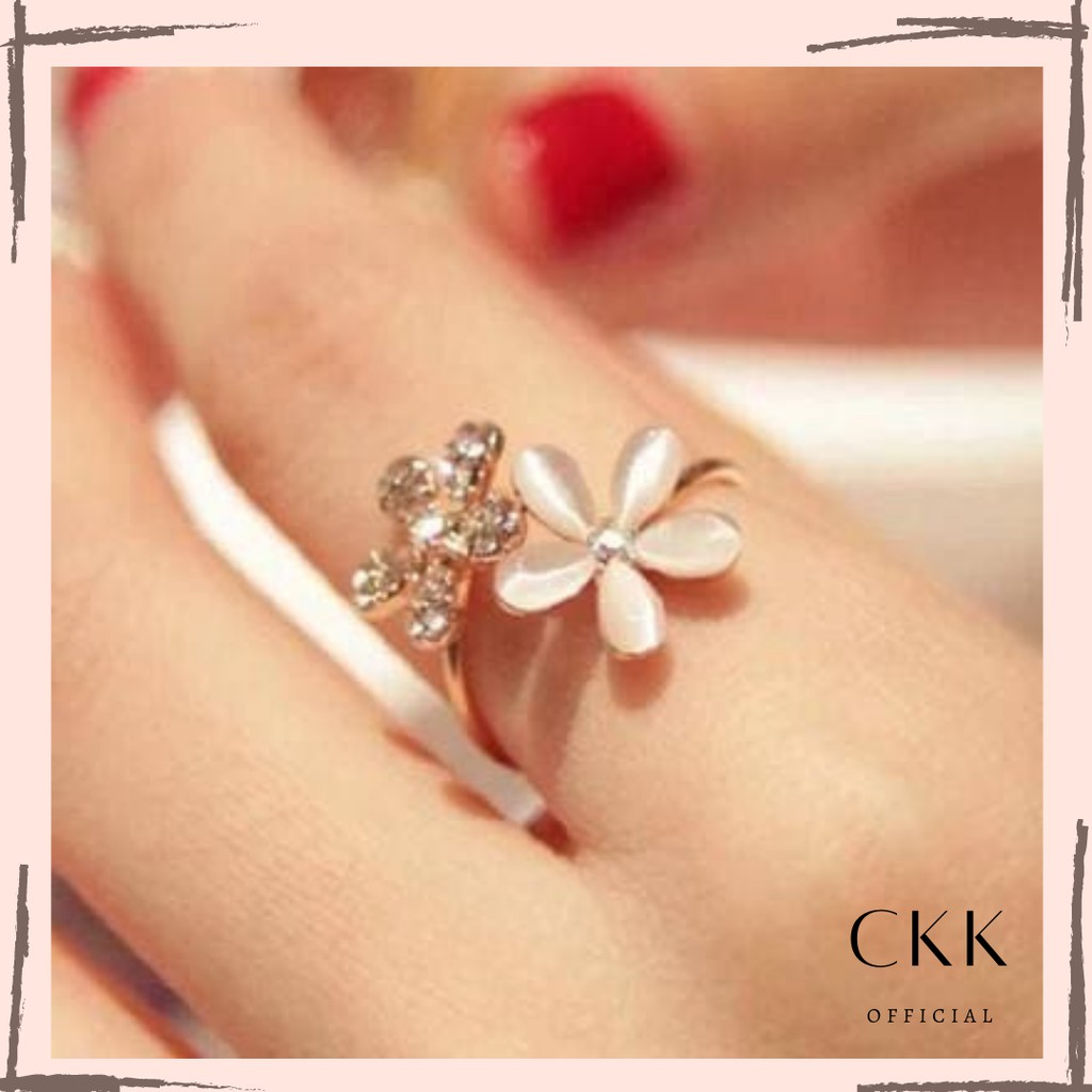 ➰CKK➰ cincin bunga / ring flower FA69