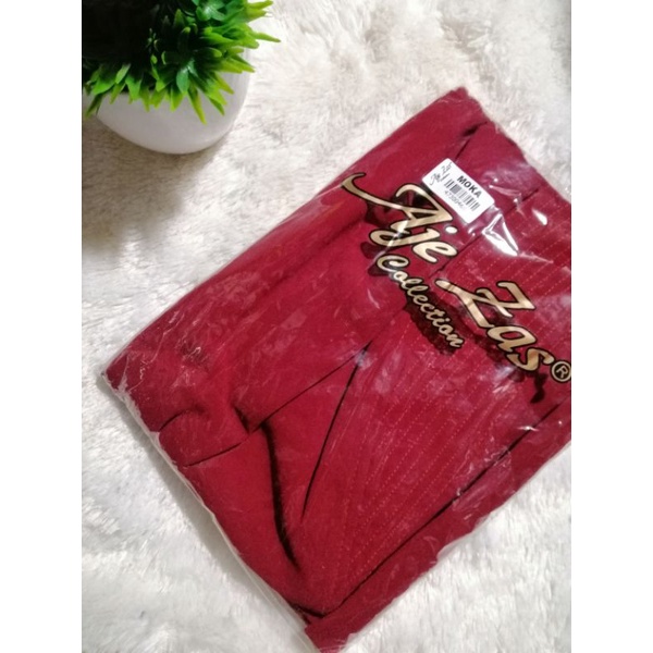 Khimar aje zas moka /moca best seller premium original aje zas-Maroon muda