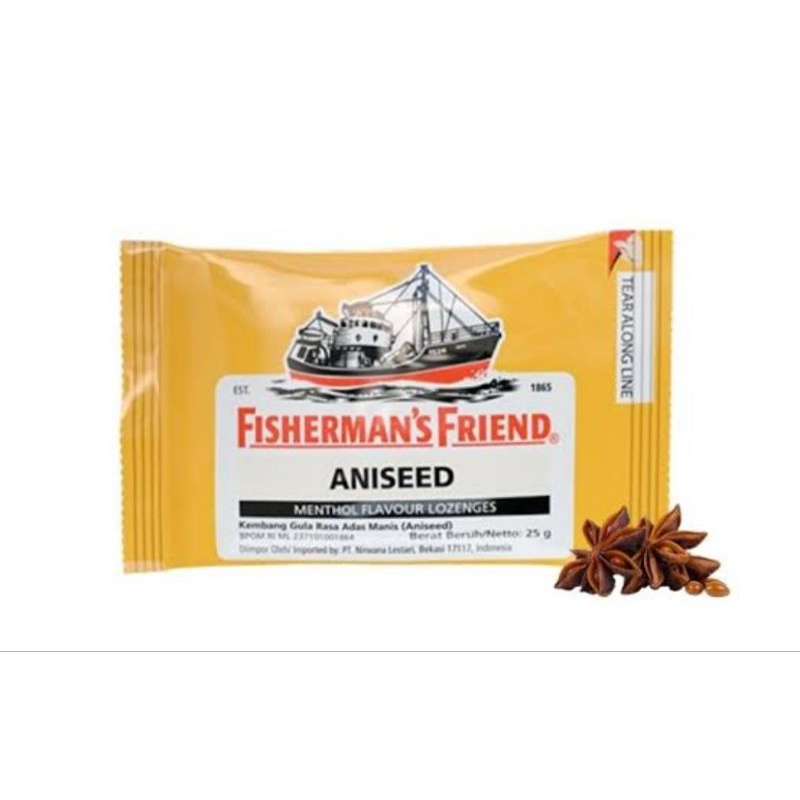 Permen Fisherman's Friend aniseed
