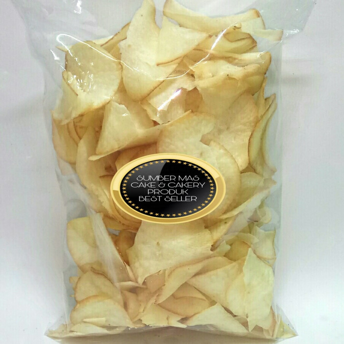 SINGKONG ASIN 1kg / KERIPIK SINGKONG ASIN / SINGKONG GURIH / SINGKONG RENYAH