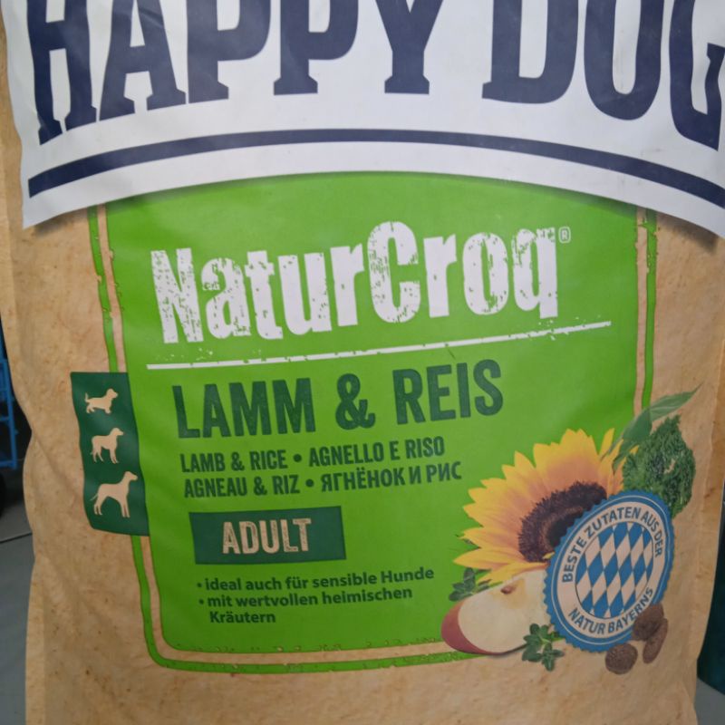 Happy Dog Naturcroq Adult Lamb &amp; Rice 15 kg