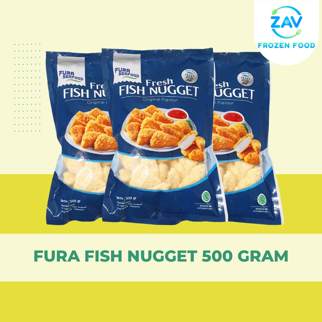 

FURA FISH NUGGET / NAGET IKAN 500 GRAM