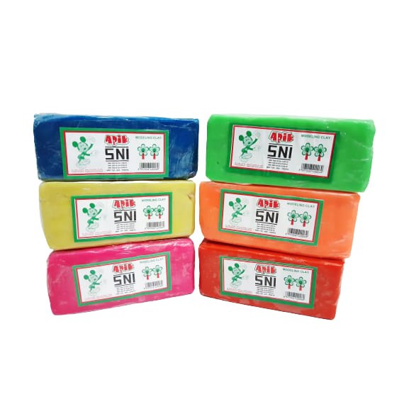 MALAM LILIN MAINAN PLASTISIN WARNA BESAR SNI MAINAN EDUKASI