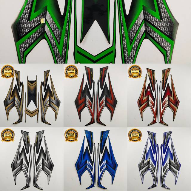 Striping Yamaha RX king 2004 stiker les motor RX KING