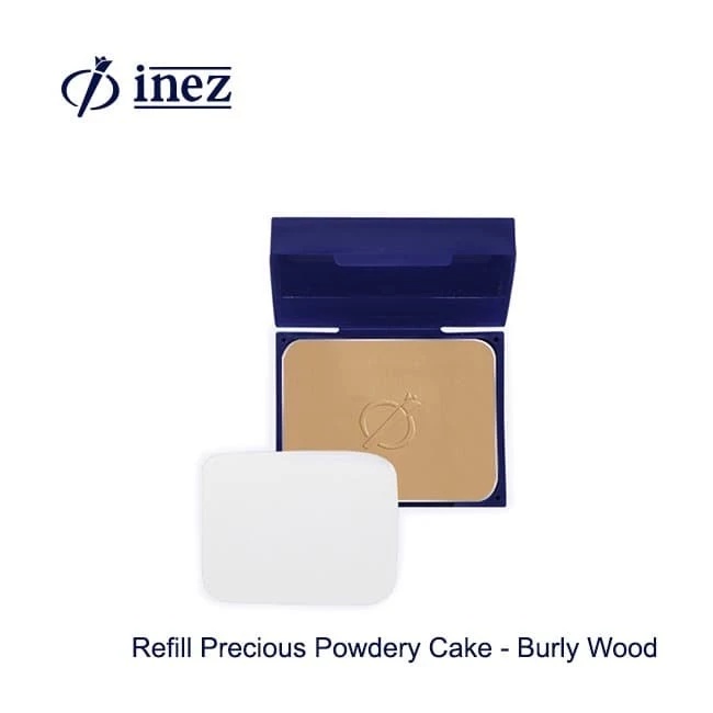 Inez Cosmetics Refill Precious Powdery Cake /PPC / Two Way Cake /Pressed Powder/ Bedak Padat / Isi Ulang Bedak