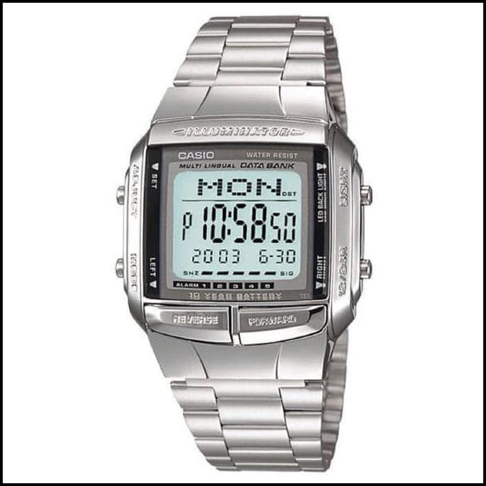 Fashion Jam Tangan Jam Tangan Casio Db-360-1A Original - Db360 Silver