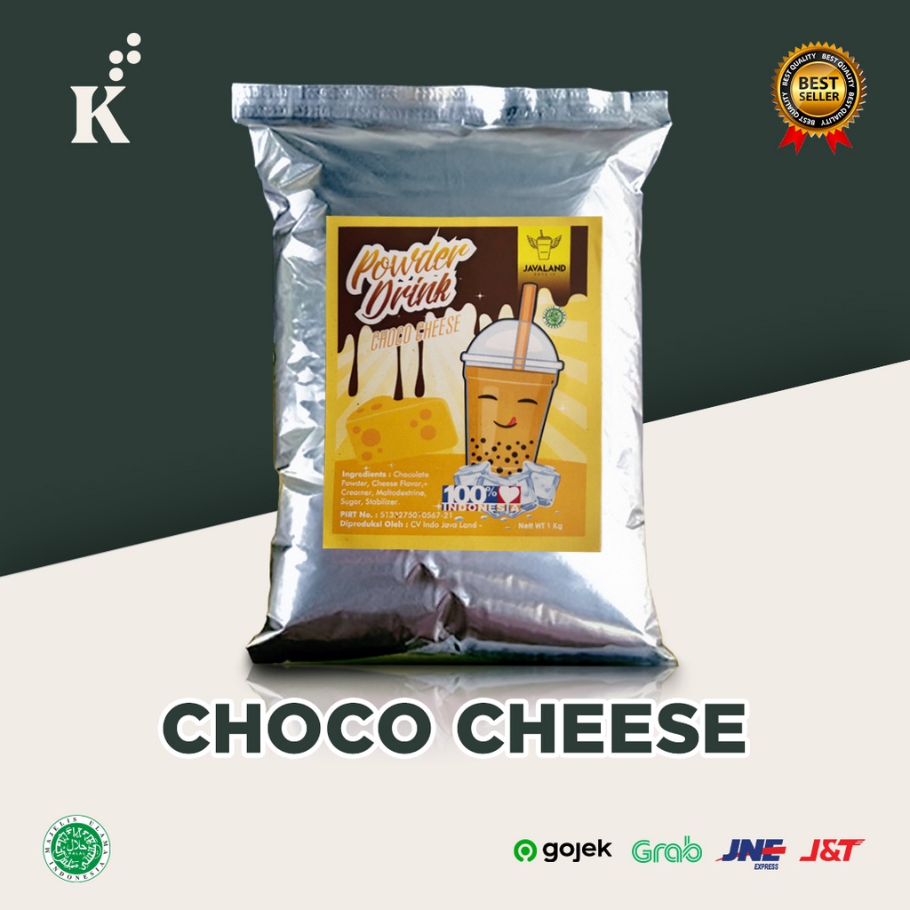 Jual Bubuk Minuman Bubble Powder Drink Rasa Choco Cheese 1kg JAVALAND