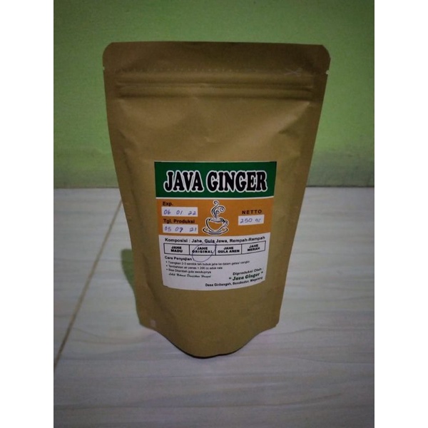 

JAVA GINGER