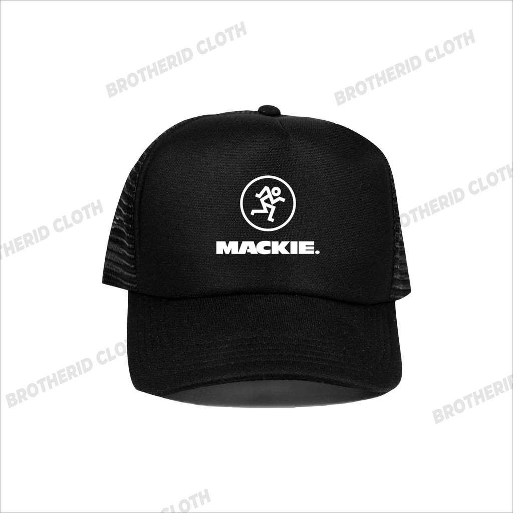 Topi Mackie Audio Sound System Tipe Jaring Trucker Hat