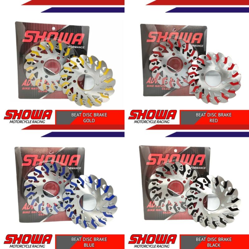 disc piringan cakram Showa gerigi standar beat Vario Scoopy Mio soul Xeon Jupiter z mx fizr Vega ZR r new Nuvo dll