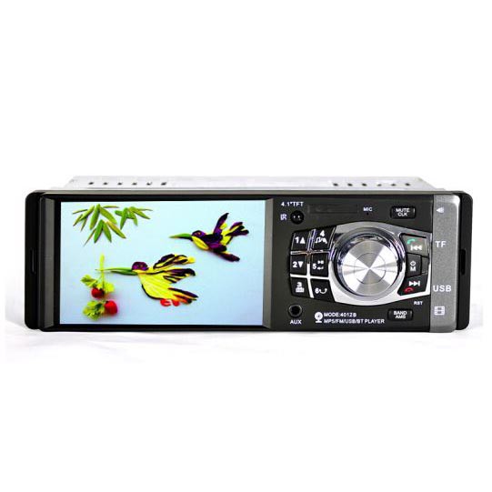 AMPrime Tape Audio Mobil Media Player Monitor LCD 4.1 Inch FM Radio with Rear Camera - 4012B -