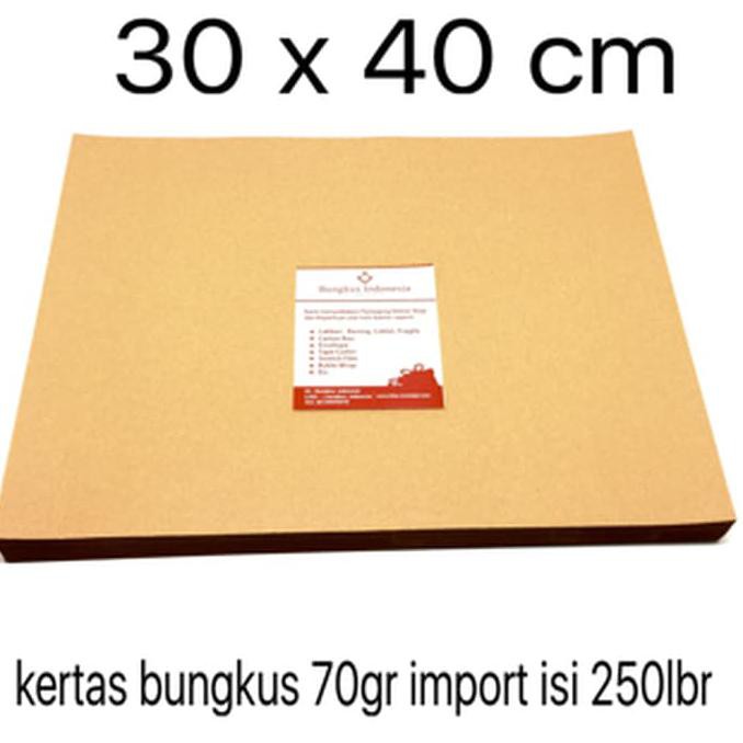 

Stok Baru! Kertas Samson 30X40Cm 250Lbr