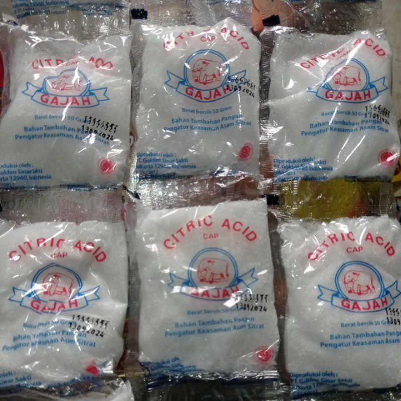 

CITRIC ACID / CITRUN / SITRUN 50 GRAM