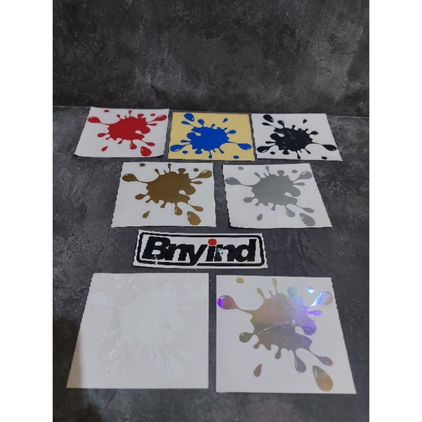 STICKER CROT STICKER MOTOR STICKER MOBIL LAPTOP CUTTING