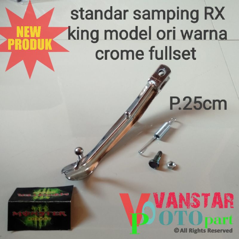 standar 1 standar 1 jagang samping rx king RXk RXS model ORI krom fullset