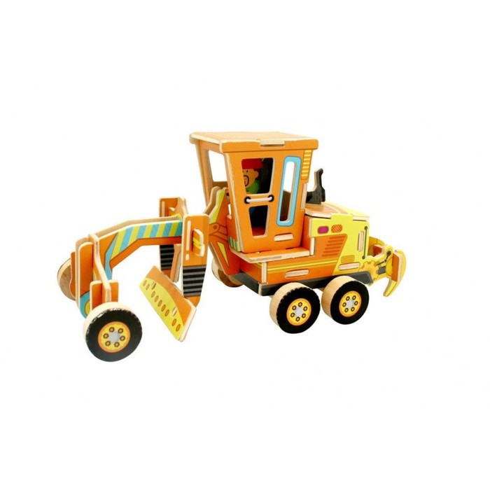 [Mainan Puzzle] 3D PUZZLE GRADER - VE201