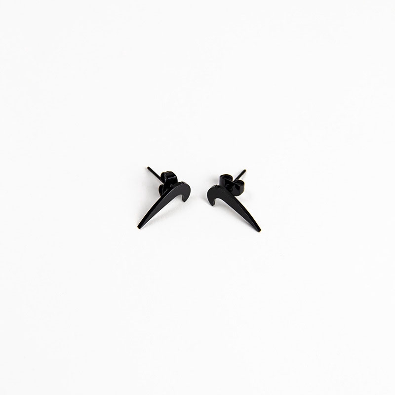 Anting Kait Bahan Alloy Anti Pudar Gaya Hip Hop Punk Untuk Pria Dan Wanita