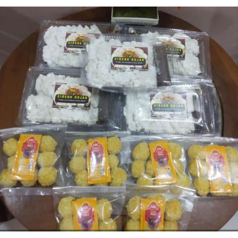 

Cireng rujak & Chemol Mozzarela