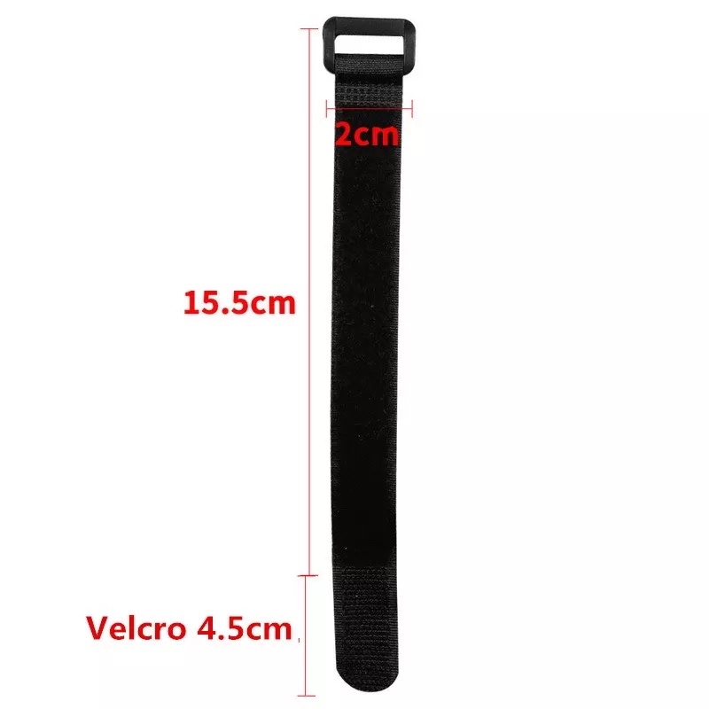 1pc Strap Nilon Multifungsi Panjang 20cm Reusable Untuk Joran Pancing