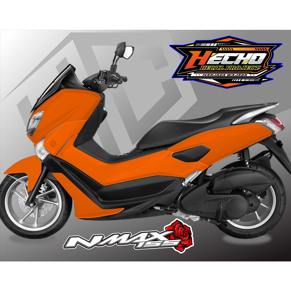 STICKER DECAL FULL BLOK NMAX - STIKER DEKAL NMAX OLD FULL BODY POLOS