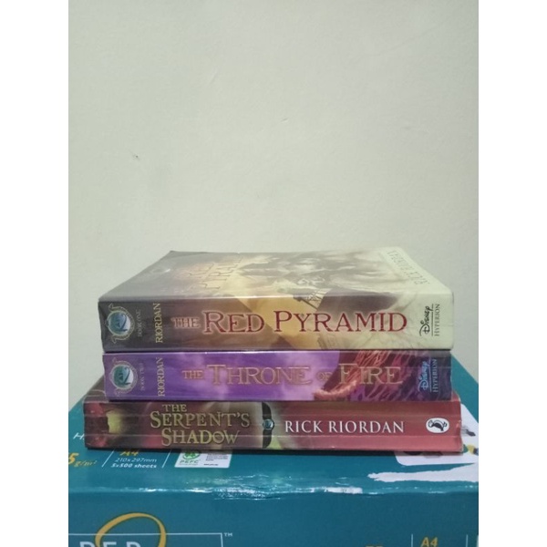 Novel English Preloved Percy Jackson, The Serpent's Shadow by Rick Riordan