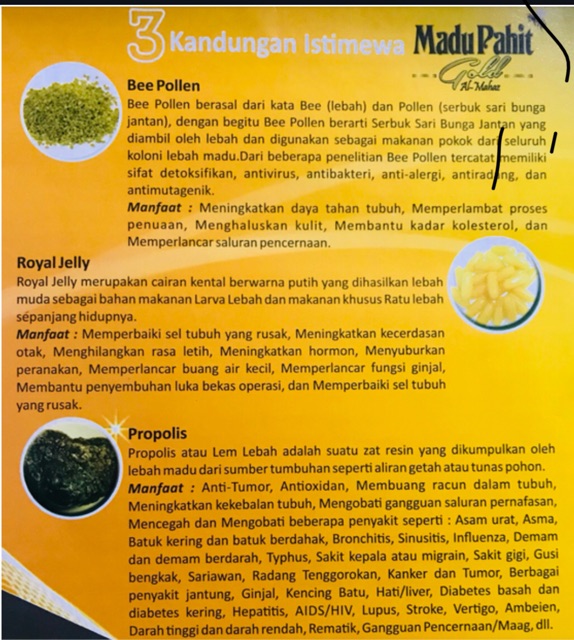 Al Mahaz Madu Asli Madu Murni Madu Hutan asli Sumatra Madu Hutan Pahit Madu Alami