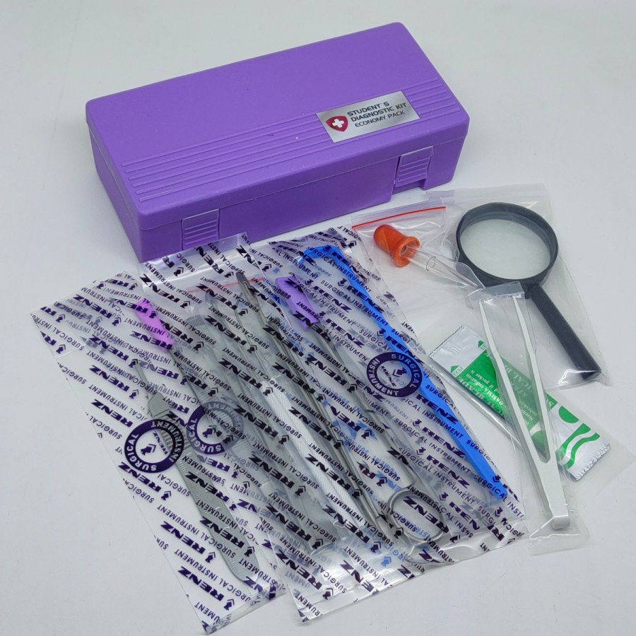 Alat Medis Set Alkes  Dissecting Set For Student (Kemasan Ekonomis)|Gudang Medis