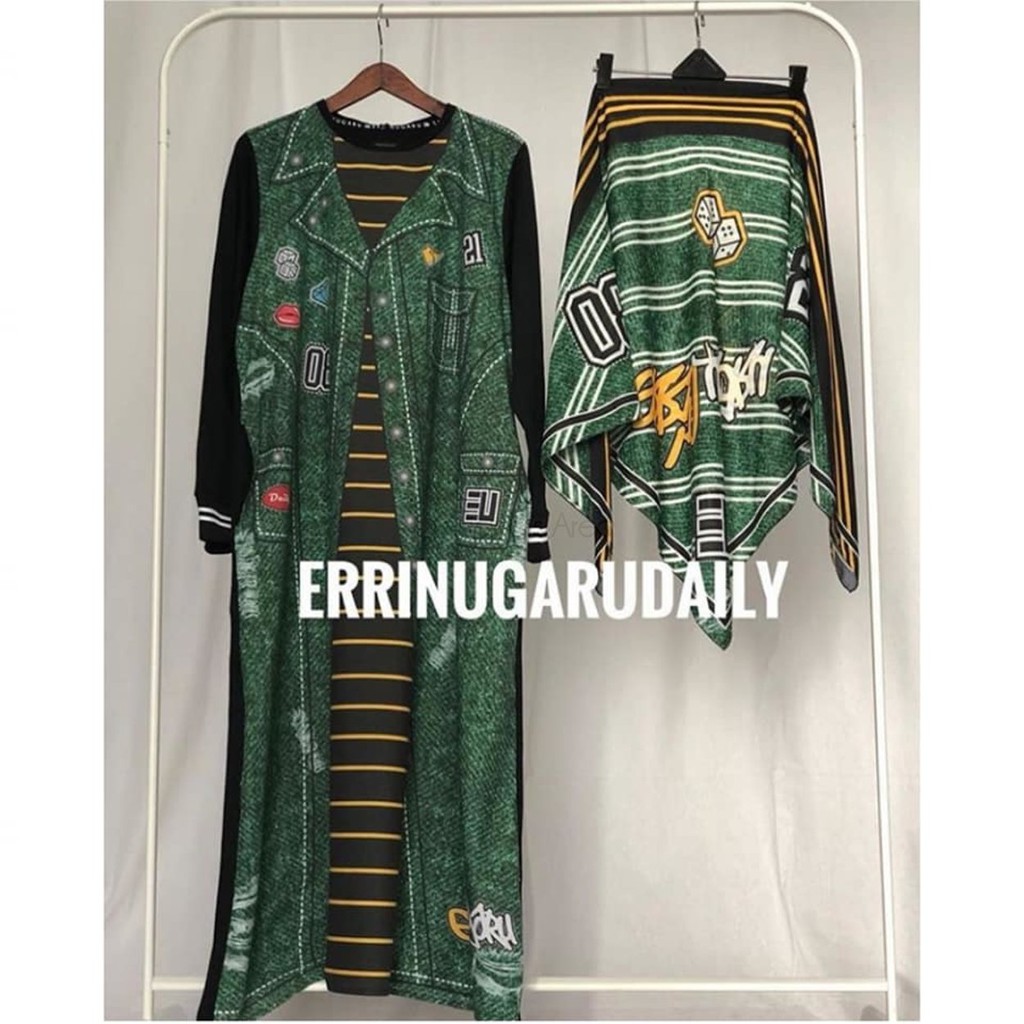 Gamis Errin Ugaru Green