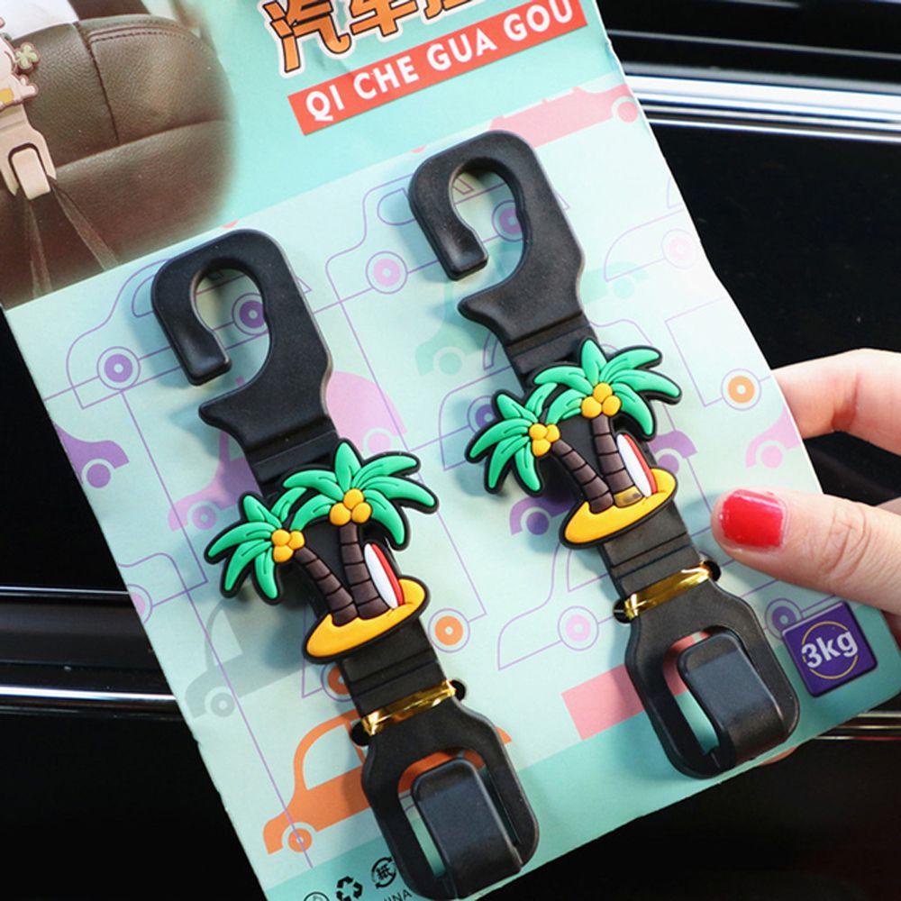 Lanfy Car Cartoon Hook Interior Organizer Aksesoris Mobil Mobil Gantungan Hook Car Clip Headrest Mount Belakang Kursi Back Clip