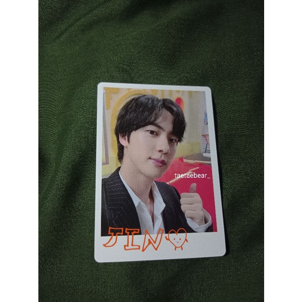 READY SPECIAL CARD PTD SPC SEOKJIN JIN BTS